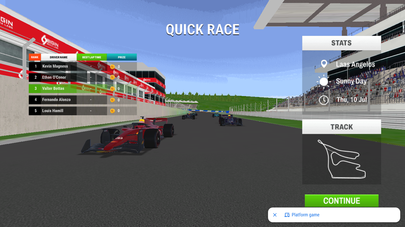 Formula Circuit screenshot 1