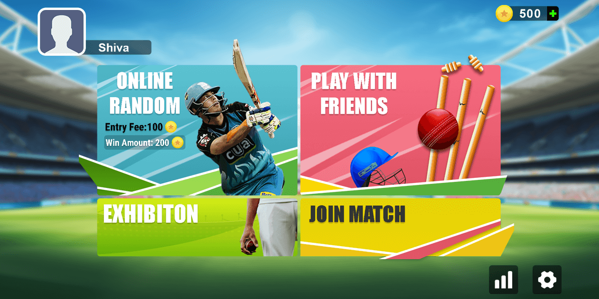 Cricket 3D screenshot 1