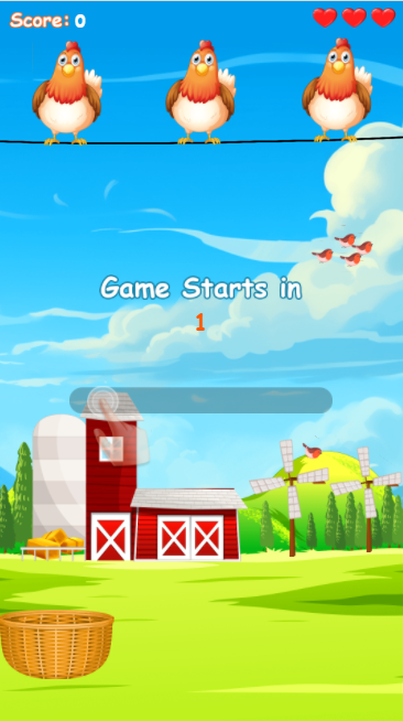 Egg Catcher screenshot 1