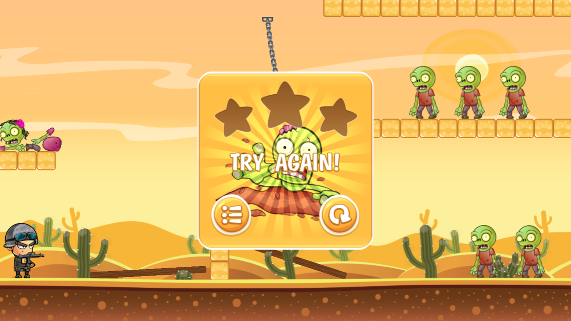 Zombie Fighter screenshot 1