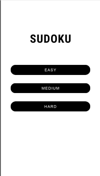 Sudoku screenshot 1