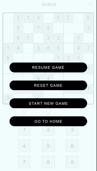 Sudoku screenshot 3