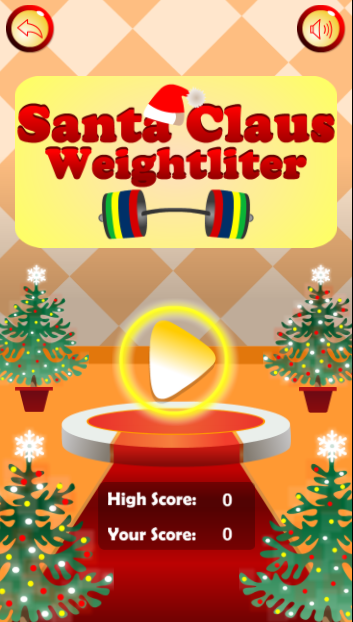 SantaClaus Weight lifter screenshot 1