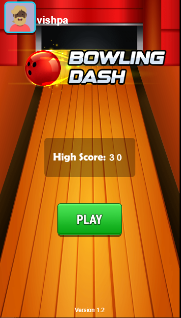 Bowling Dash screenshot 1