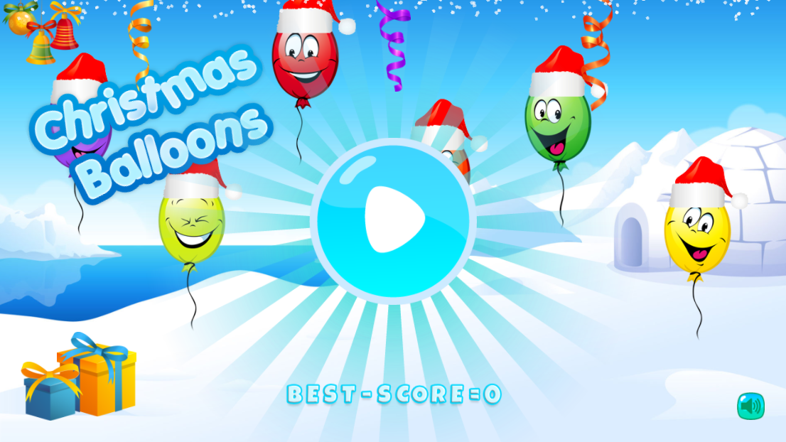 Christmas Balloons screenshot 1