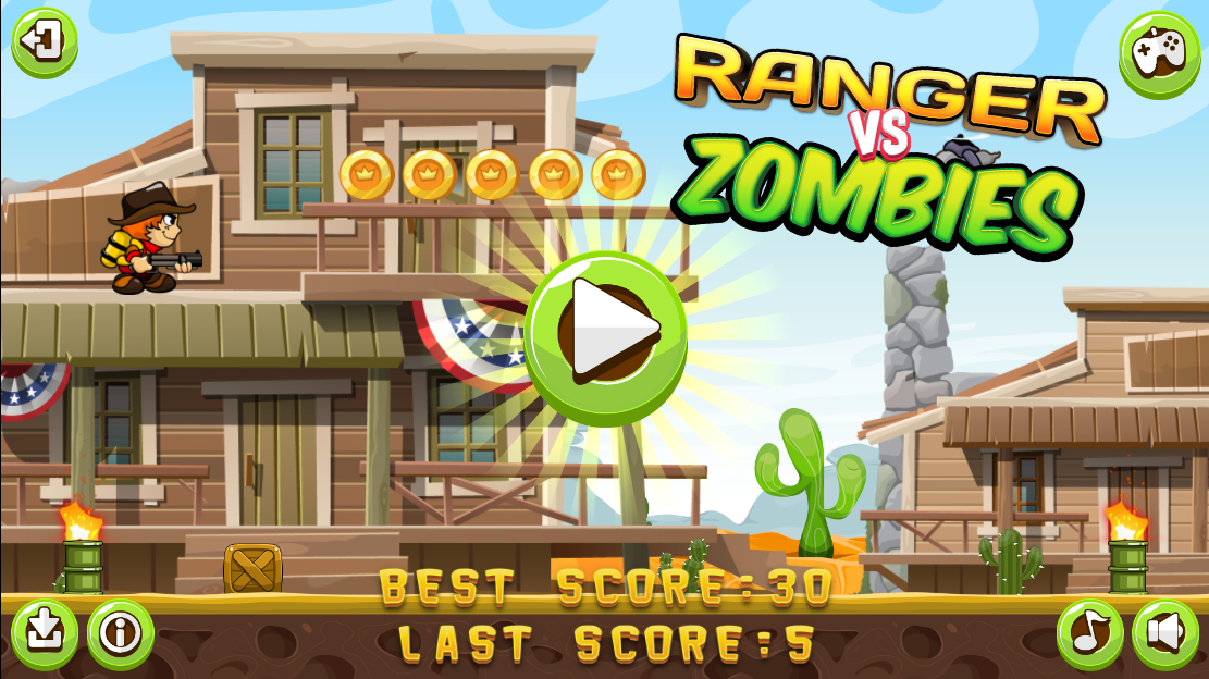 Ranger vs Zombies screenshot 1